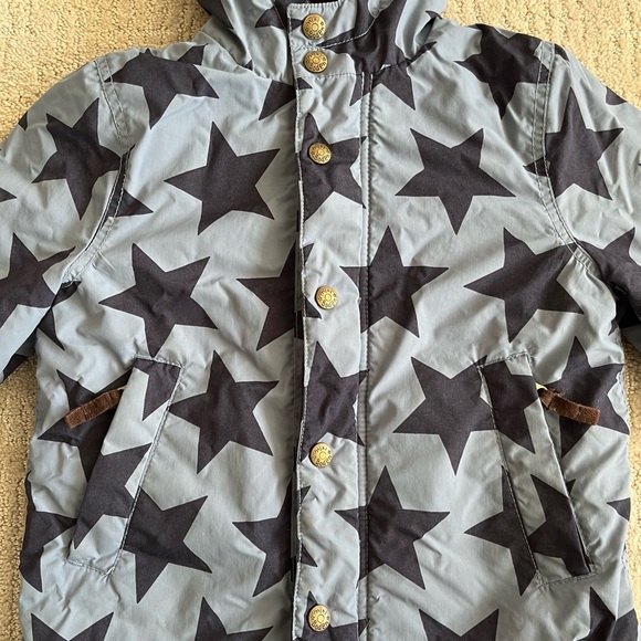 Boden star coat - size 4/5 - Picture 8 of 9
